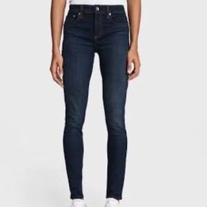 Rag & Bone Stretch Denim Jean Size 26X32 Midnight Blue